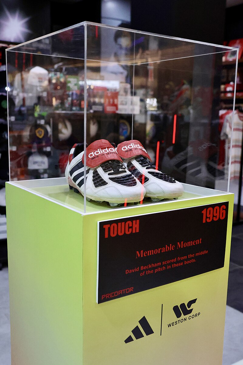 Adidas Predator Touch (1996) — David Beckham's pair.